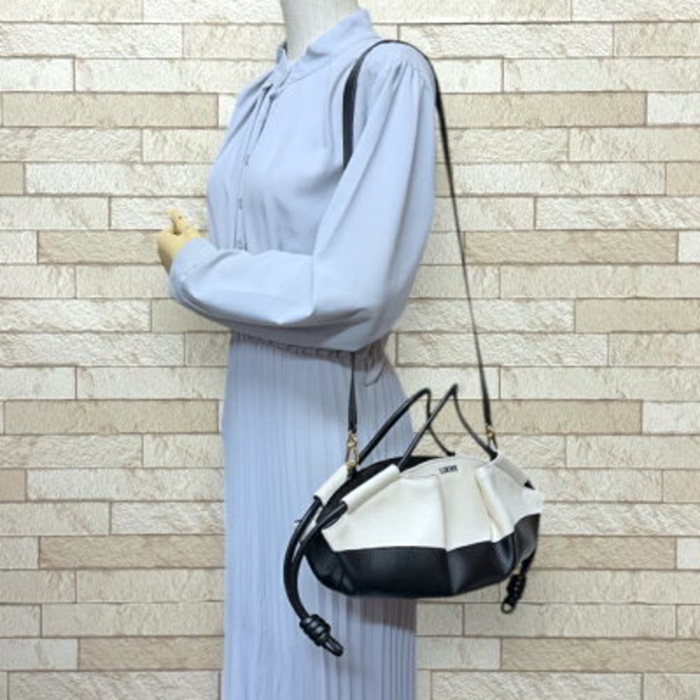 Loewe Bag Paseo Bag Leather Shoulder Beige